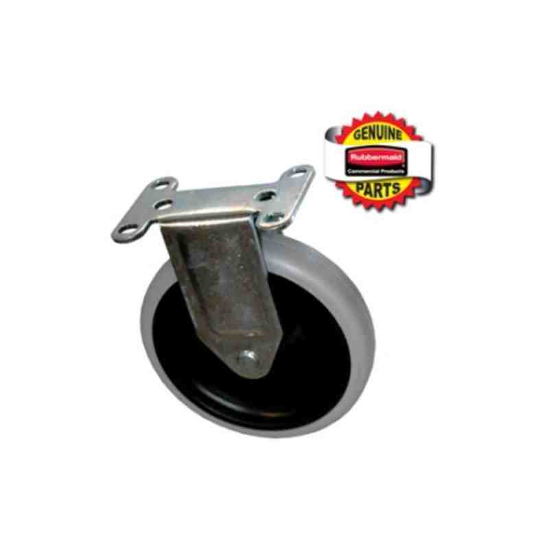 RUBBERMAID Special Made FG4501L10000 Part - 5" Rigid Caster - [DefendUse.com] - FG4501L10000 - Rubbermaid Special Made