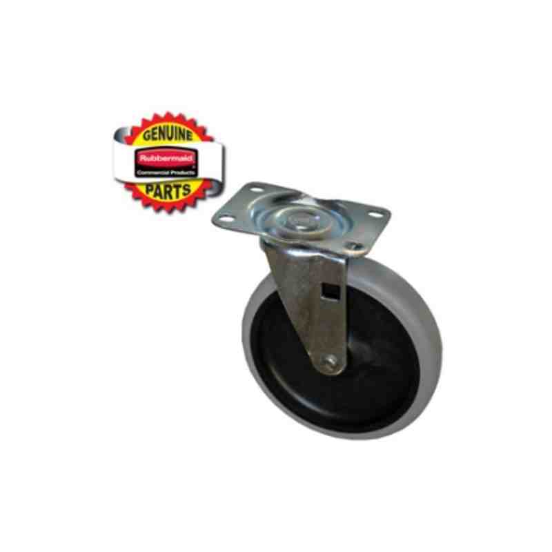 RUBBERMAID Special Made FG4501L20000 Part - 5" Swivel Caster - [DefendUse.com] - FG4501L20000 - Rubbermaid Special Made