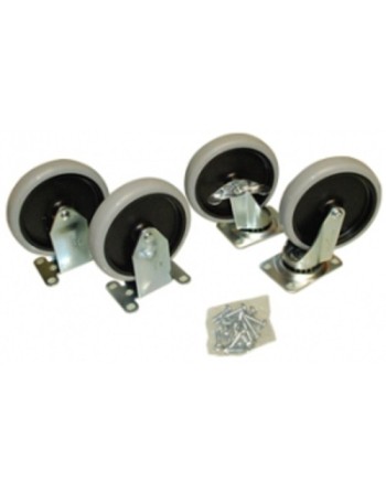 RUBBERMAID Special Made FG4401L10000 Part - Caster Kit-2 Swvl-Lockng,2 Rigid - [DefendUse.com] - FG4401L10000 - Rubbermaid Speci