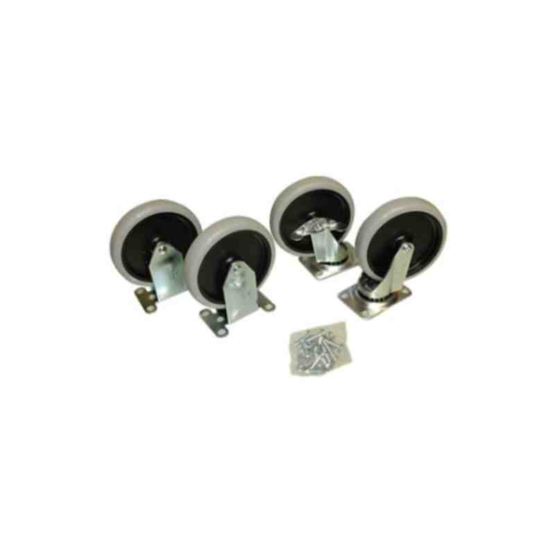 RUBBERMAID Special Made FG4401L10000 Part - Caster Kit-2 Swvl-Lockng,2 Rigid - [DefendUse.com] - FG4401L10000 - Rubbermaid Speci