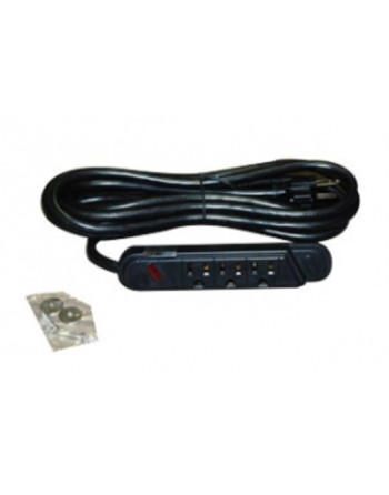 RUBBERMAID Special Made FG9T28L3BLA Part - 10 Ft Electrical Power Strip - [DefendUse.com] - FG9T28L3BLA - Rubbermaid Special Mad