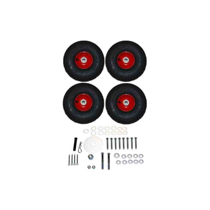 RUBBERMAID Special Made FG4475L10000 Part - 10" Pneumatic Wheel Kit - [DefendUse.com] - FG4475L10000 - Rubbermaid Special Made