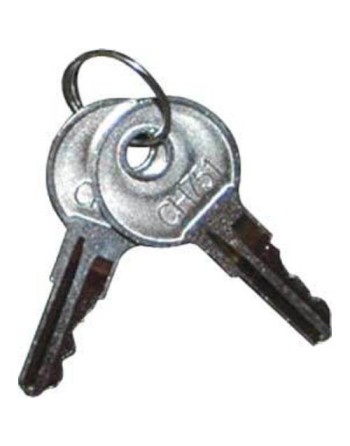 RUBBERMAID Special Made FG6181M20000 Part - 2 Keys for 6181 Cabinet - [DefendUse.com] - FG6181M20000 - Rubbermaid Special Made