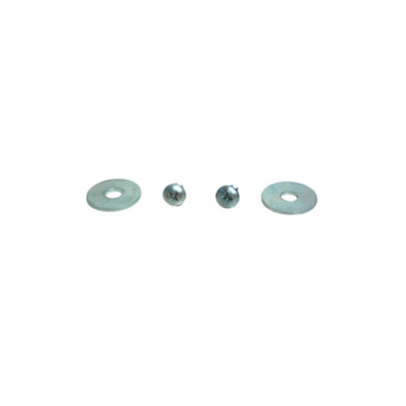 RUBBERMAID Special Made FG6122L10000 Part - 2 Washers & 2 Screws - [DefendUse.com] - FG6122L10000 - Rubbermaid Special Made