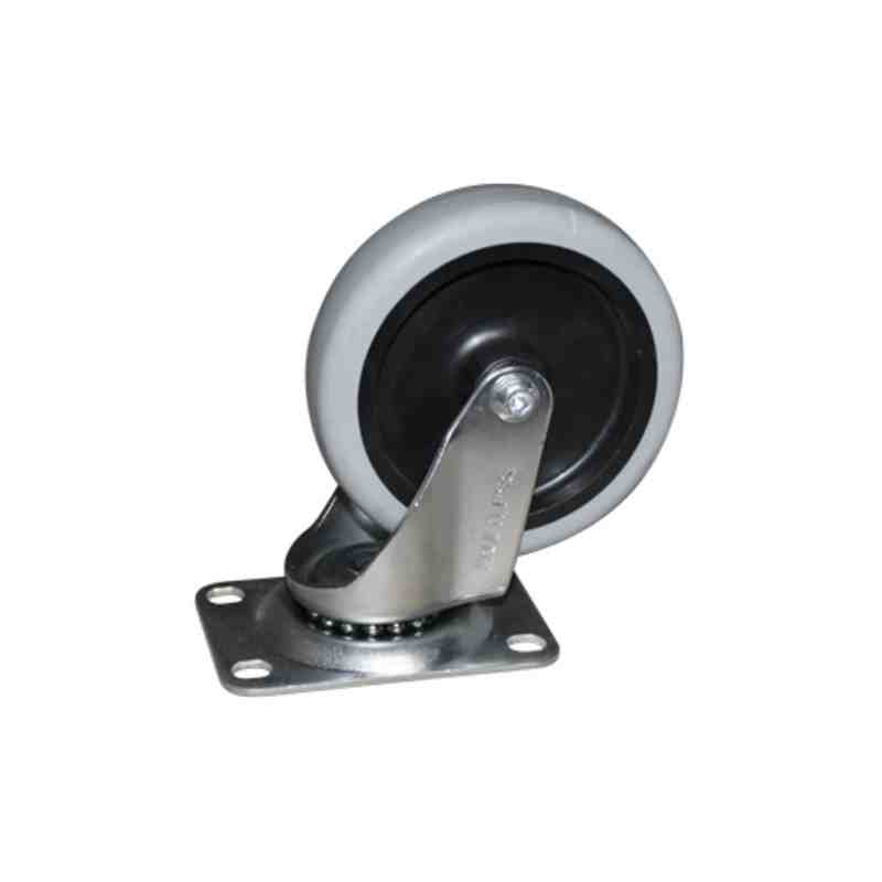 RUBBERMAID Special Made FG7734L20000 Part - 4" Caster Swivel Polyethylene - [DefendUse.com] - FG7734L20000 - Rubbermaid Special 