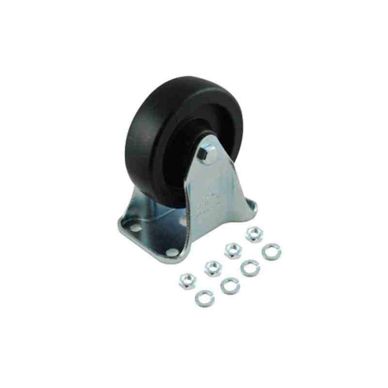 RUBBERMAID Special Made FG4708L40000 Part - 4" Rigid Caster - [DefendUse.com] - FG4708L40000 - Rubbermaid Special Made