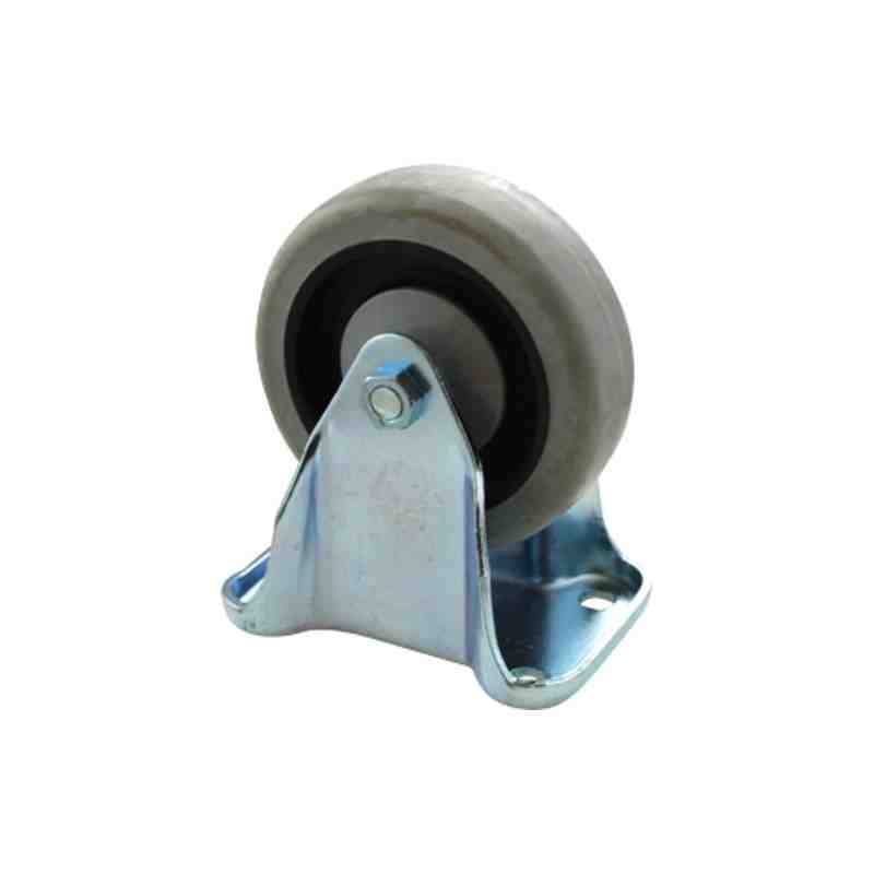 RUBBERMAID Special Made FG27275 Part - 4" Rigid Caster - Quiet/HD - [DefendUse.com] - FG27275 - Rubbermaid Special Made