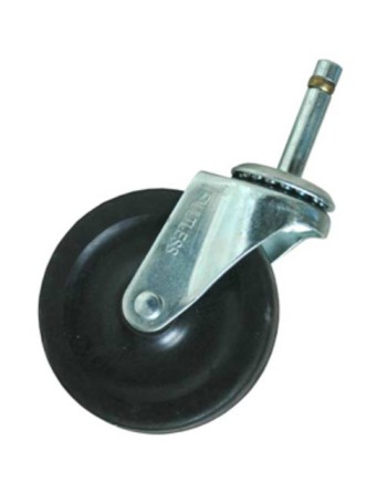 RUBBERMAID Special Made FG29982 Part - 4" Soft Rubber Swivel Caster - Quiet - [DefendUse.com] - FG29982 - Rubbermaid Special Mad