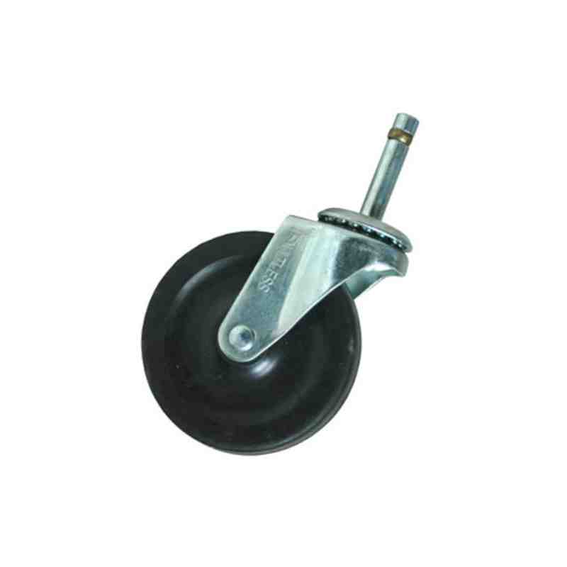 RUBBERMAID Special Made FG29982 Part - 4" Soft Rubber Swivel Caster - Quiet - [DefendUse.com] - FG29982 - Rubbermaid Special Mad