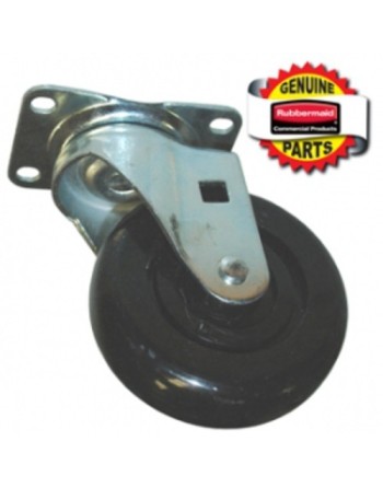 RUBBERMAID Special Made FG4608L30000 Part - 4" Swivel Caster - [DefendUse.com] - FG4608L30000 - Rubbermaid Special Made