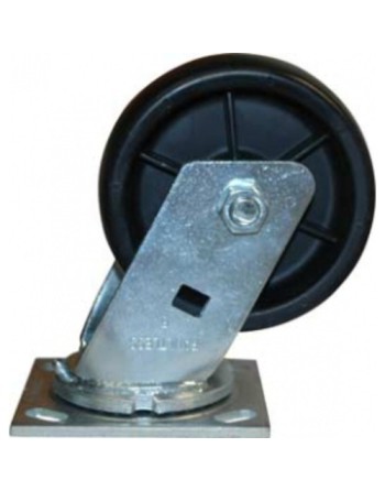 RUBBERMAID Special Made FG4727L10000 Part - 5 Inch Swivel Caster - [DefendUse.com] - FG4727L10000 - Rubbermaid Special Made