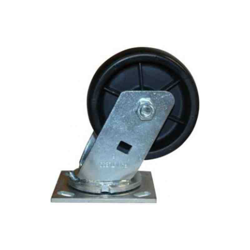 RUBBERMAID Special Made FG4727L10000 Part - 5 Inch Swivel Caster - [DefendUse.com] - FG4727L10000 - Rubbermaid Special Made