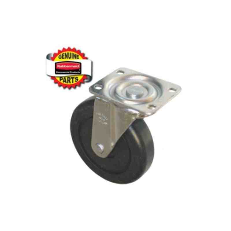 RUBBERMAID Special Made FG4614L30000 Part - 5" Swivel Caster - [DefendUse.com] - FG4614L30000 - Rubbermaid Special Made