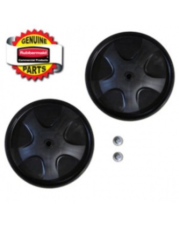 RUBBERMAID Special Made FG9W27L10000 Part - 50G Rollout Wheels/Push Caps (2) - [DefendUse.com] - FG9W27L10000 - Rubbermaid Speci