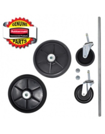 RUBBERMAID Special Made FG9T94M10000 Part - 8" Ball Bearing Wheel Kit - [DefendUse.com] - FG9T94M10000 - Rubbermaid Special Made