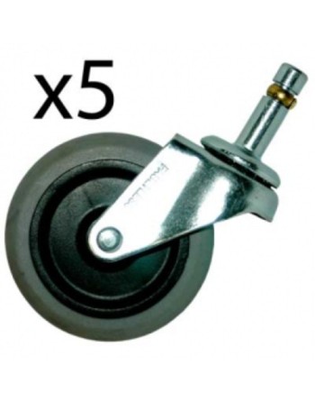 RUBBERMAID Special Made FG2640M30000 Part - Caster 3" Kit (5/pk) - [DefendUse.com] - FG2640M30000 - Rubbermaid Special Made