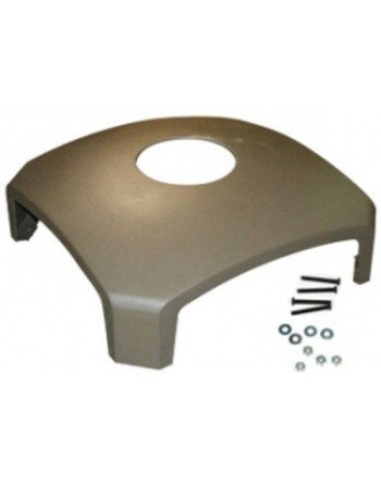 RUBBERMAID Special Made FG3975M2DWOOD Part - Dome Top w/Hole For 3975 - Driftwood - [DefendUse.com] - FG3975M2DWOOD - Rubbermaid