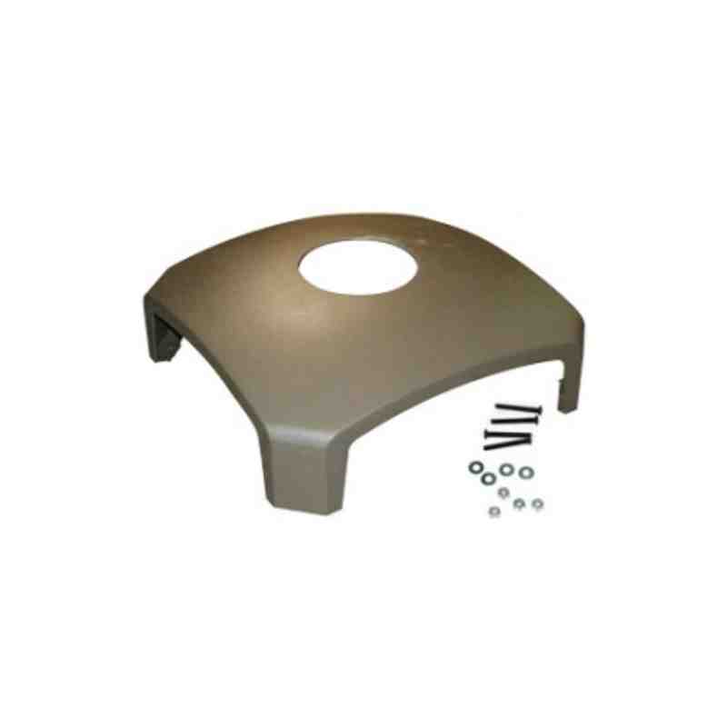 RUBBERMAID Special Made FG3975M2DWOOD Part - Dome Top w/Hole For 3975 - Driftwood - [DefendUse.com] - FG3975M2DWOOD - Rubbermaid