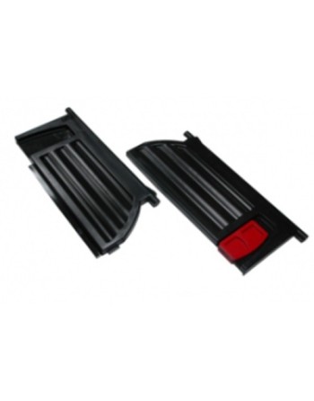 RUBBERMAID Special Made FG9W71L6BLA Part - Doors w/Latch - Black - [DefendUse.com] - FG9W71L6BLA - Rubbermaid Special Made