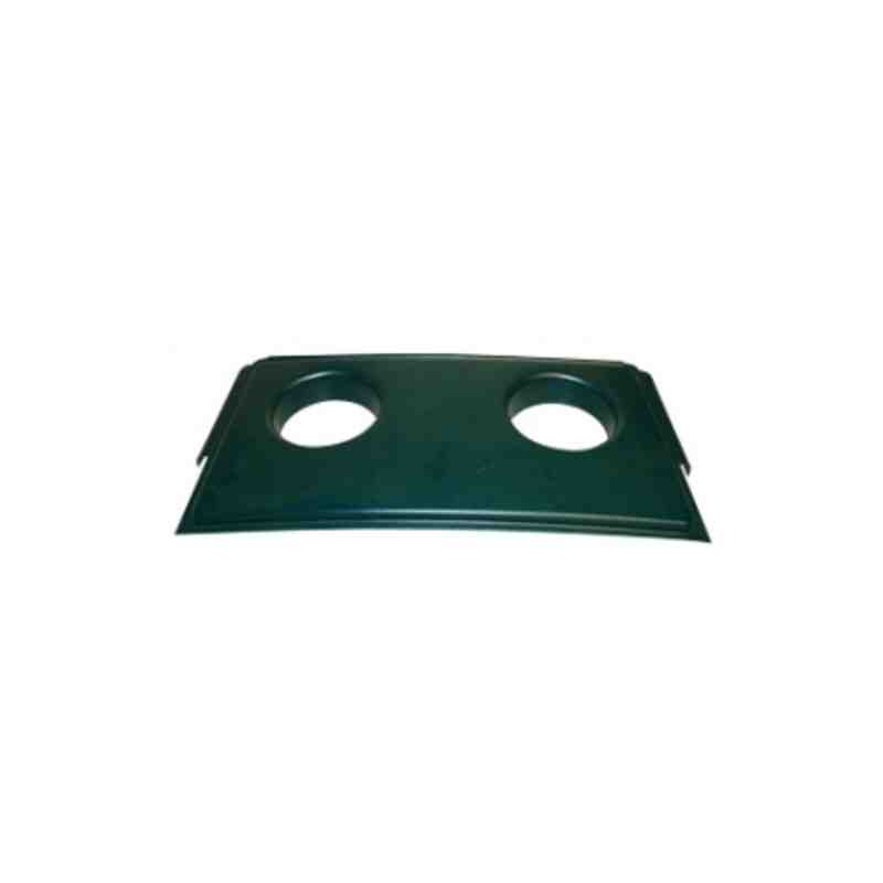 RUBBERMAID Special Made FG256LL1DGRN Part - Glutton Bottle/Can Insert - Darkgreen - [DefendUse.com] - FG256LL1DGRN - Rubbermaid 