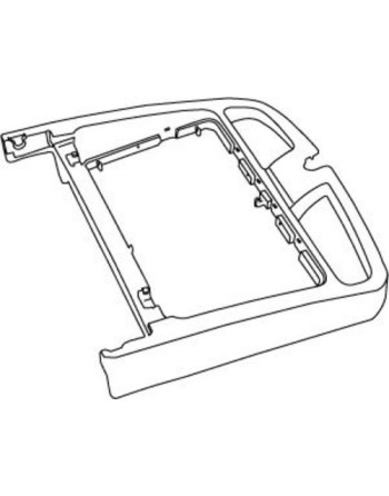 RUBBERMAID Special Made FG9T73L5BLA Part - Handle - Black - [DefendUse.com] - FG9T73L5BLA - Rubbermaid Special Made