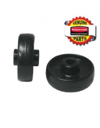 RUBBERMAID Special Made FG2531L4BLA Part - Lobby Dust Pan Wheels(2/pk) - [DefendUse.com] - FG2531L4BLA - Rubbermaid Special Made