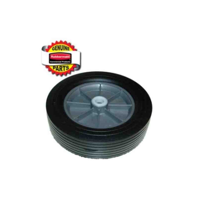 RUBBERMAID Special Made FG1025L60000 Part - Molded Wheel 12" Soft Rubber - [DefendUse.com] - FG1025L60000 - Rubbermaid Special M