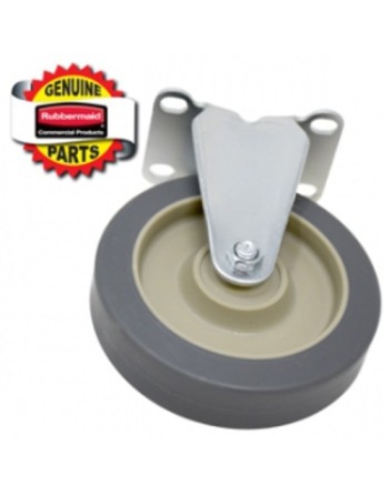 RUBBERMAID Special Made FG4546L20000 Part - Rigid Caster 5" 200lb Cap - [DefendUse.com] - FG4546L20000 - Rubbermaid Special Made