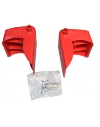 RUBBERMAID Special Made FG4512L5RED Part - Top & Bottom Hinge Kit - [DefendUse.com] - FG4512L5RED - Rubbermaid Special Made