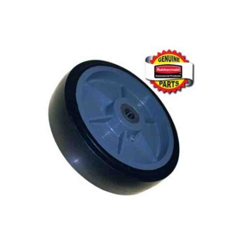 RUBBERMAID Special Made FG1026L60000 Part - Vulcanized Wheel 12" Hard Rubber - [DefendUse.com] - FG1026L60000 - Rubbermaid Speci