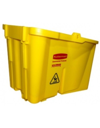 RUBBERMAID Special Made FG6185M2YEL Part - Wavebrake Bucket 44qt - Yellow - [DefendUse.com] - FG6185M2YEL - Rubbermaid Special M