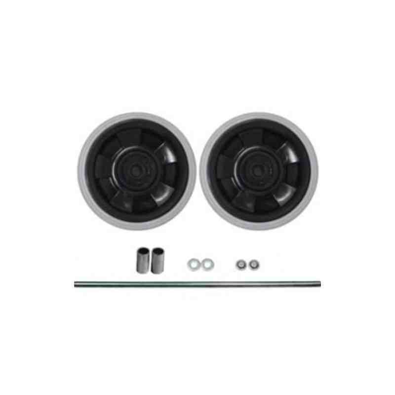 RUBBERMAID Special Made FG7899L20000 Part - Wheel Kit 6" Must Use 7899L1 for Downsizing - [DefendUse.com] - FG7899L20000 - Rubbe