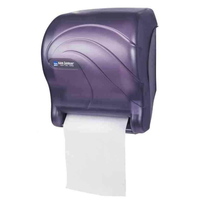 Sanjamar T8000TBK Tear-N-Dry Essence™, 8", Electric, No-Touch Paper Towel Dispenser - [DefendUse.com] -  - Home