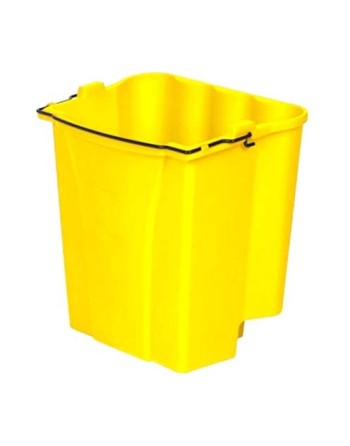 RUBBERMAID FG9C7400YEL Mop Buckets - Optional Dirty Water Buckets - [DefendUse.com] - FG9C7400YEL - Rubbermaid Commercial Cleani