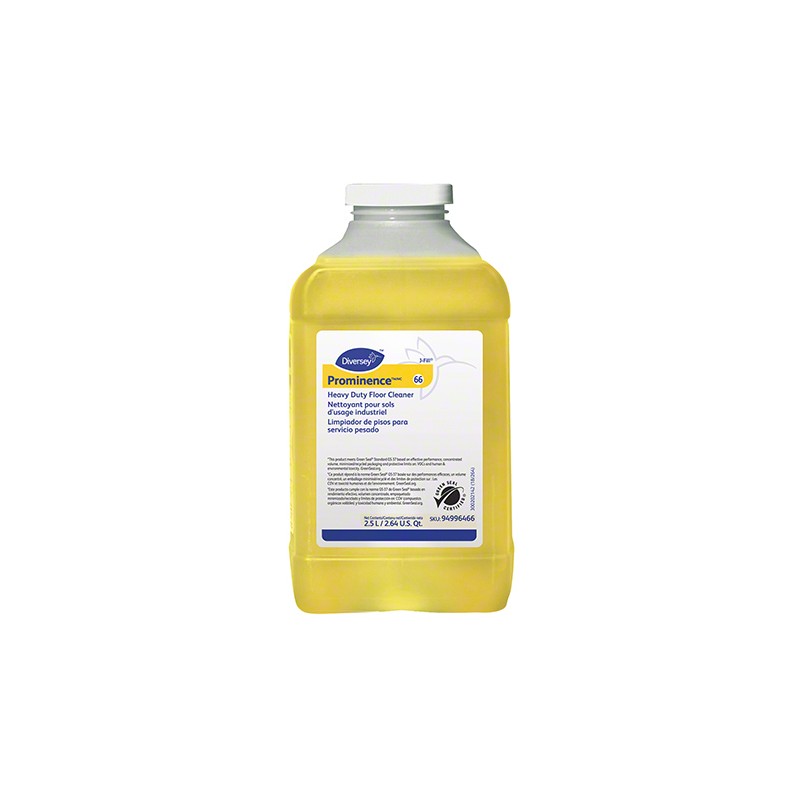 Diversey 94996466 ProminenceTM Heavy Duty Floor Cleaner, 2.5L, Case of 2 - [DefendUse.com] - 94996466 - Diversey Holdings Cleane