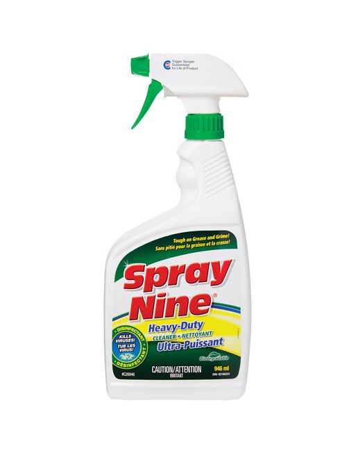 SPRAY NINE C26946 Heavy-Duty Cleaner, Trigger Bottle - [DefendUse.com] - C26946 - Spray Nine®