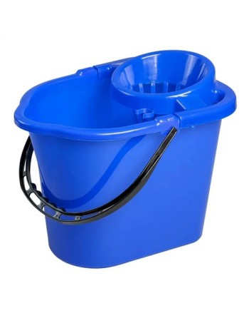 M2 PAM1070  Mop Cone Pail, Strainer, 3.75 US Gal.(15 Quart), Blue, Case of 10 - [DefendUse.com] - PAM1070 - Home