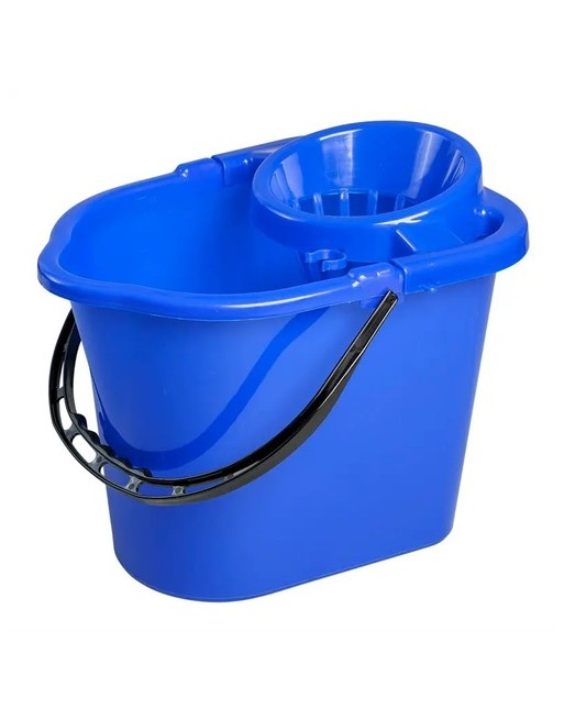 M2 PAM1070  Mop Cone Pail, Strainer, 3.75 US Gal.(15 Quart), Blue, Case of 10 - [DefendUse.com] - PAM1070 - Home