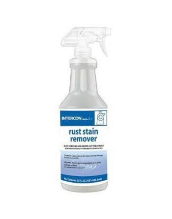 Intercon™ 00107897448974 Rust Stain Remover and Laundry Spotter 32oz Bottle, Case of 6 - [DefendUse.com] - 00107897448974 - Inte