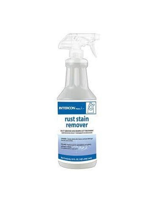 Intercon™ 00107897448974 Rust Stain Remover and Laundry Spotter 32oz Bottle, Case of 6 - [DefendUse.com] - 00107897448974 - Inte