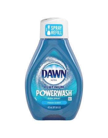 Dawn 37000-52366 Platinum Powerwash Spray Fresh Scent Refill, Case of 6/473ml - [DefendUse.com] - 37000-52366 - Dawn® Dish Soap 