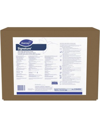 Diversey™ 5104950 Signature® UHS Floor Finish - [DefendUse.com] - 5104950 - Diversey Holdings Cleaners