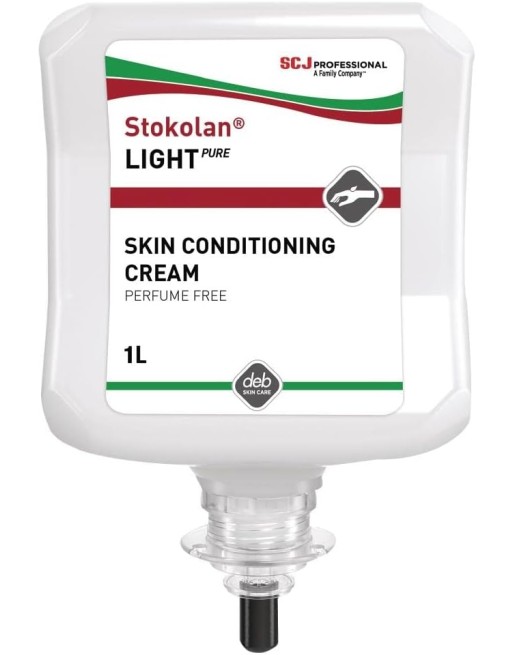 SC JOHNSON Deb RES1L Stokolan Light Pure Conditioning Hand Cream, Case of 12 - [DefendUse.com] - RES1L - Home