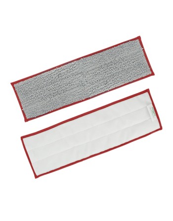 UNGER EF40R Excella™ Restroom Cleaning Pad 20", Case of 5 - [DefendUse.com] - EF40R - Unger Commercial Cleaning