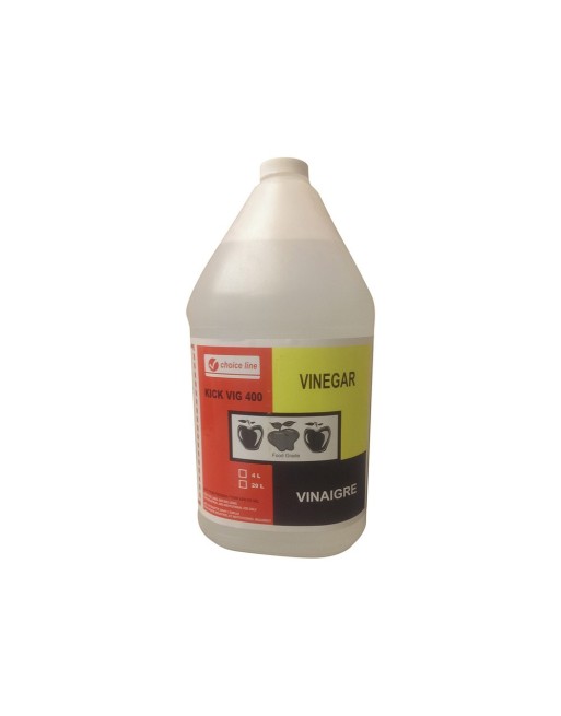 Choice SP2101-4-4-J Industrial Strength Vinegar, All Purpose Cleaner - [DefendUse.com] - SP2101-4-4-J - Industrial Vinegar