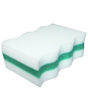 Tolco 280179 Mighty Sponge, 4.25" Height, 1.5" Width, Blue/White (Pack of 24) - [DefendUse.com] - 280179 - Tolco Commercial Corp