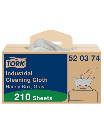 TORK 520374 Industrial Cleaning Cloth, Handy Box, 210/case - [DefendUse.com] - 520374 - Tork CA: Tork – Global No 1