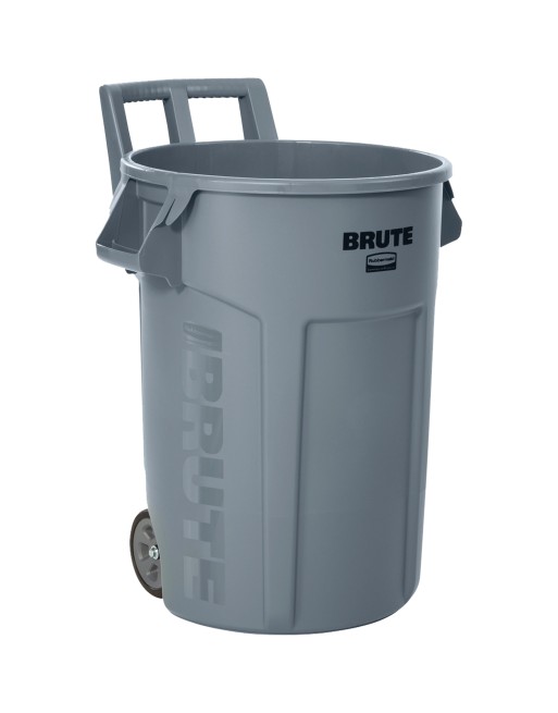 Rubbermaid 2179403 Brute Container Vented Wheeled 32G - Gray - [DefendUse.com] - 2179403 - Home