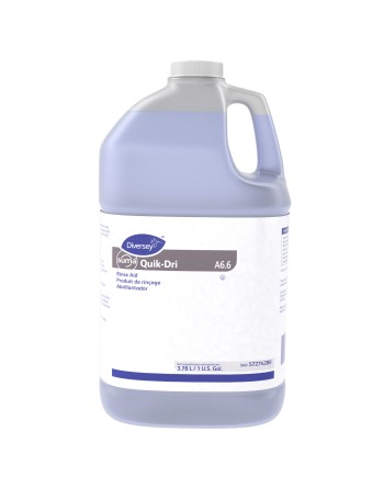 Diversey 57274280 Suma Quic-Dri Rinse Aid, Commercial, Case of 4, 3.78L - [DefendUse.com] - 57274280 - Diversey Holdings Cleaner