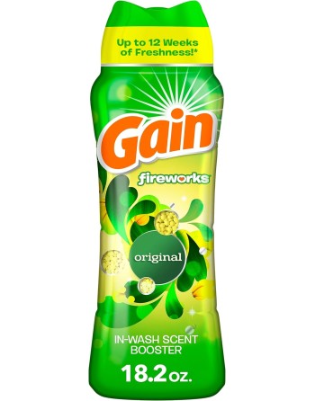 Gain 30772-08880  In-Wash Scent Booster Beads Original, Case of  4/515g - [DefendUse.com] - 30772-08880 - Gain Laundry